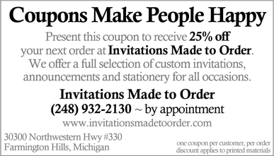 made to order invitations